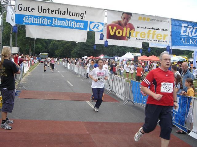 Chen at University Run in Cologne, June 13, 2007