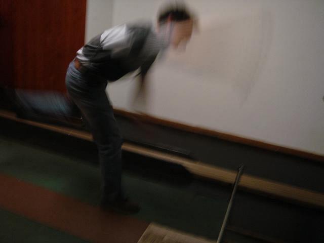 Colbert in Bowling Bar in Cologne, May 29, 2007