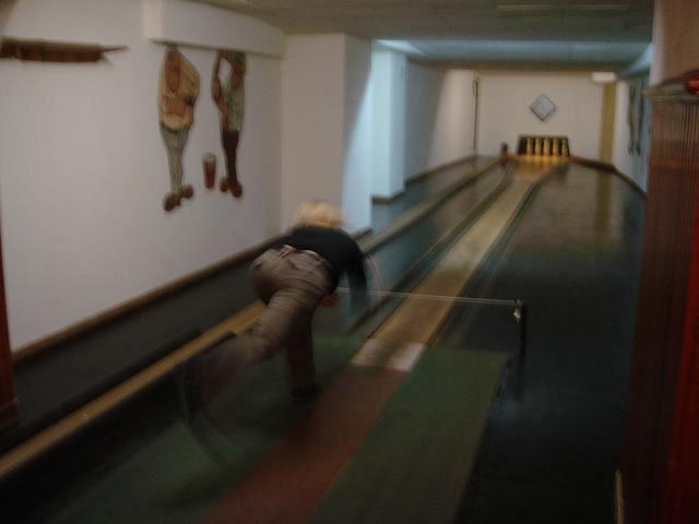 Diana in Bowling Bar in Cologne, May 29, 2007