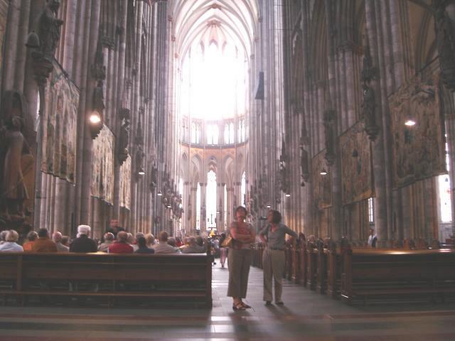 Inside Dom in Cologne, May 22, 2007