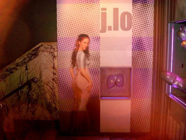 Jennifer Lopez in Sex Museum in Amsterdam, May 19, 2007