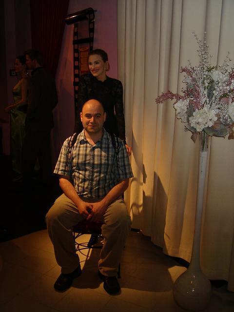 Julia Roberts in Madam Tussaud Museum in Amsterdam, May 19, 2007