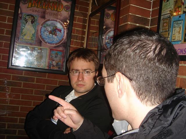 Anders & Lenny in Irish Pub, Cologne, May 15, 2007