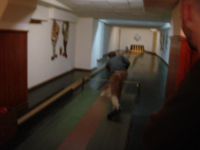 Lenny in Bowling Bar in Cologne, May 29, 2007