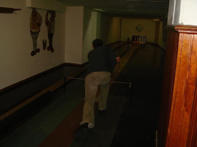 Lenny in Bowling Bar in Cologne, May 29, 2007