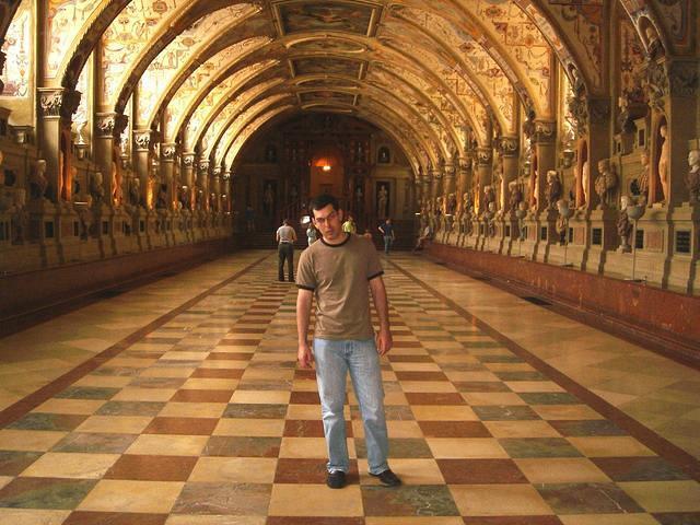 Lenny in Rezidenz Museum in Deutches Museum in Munich, May 27, 2007