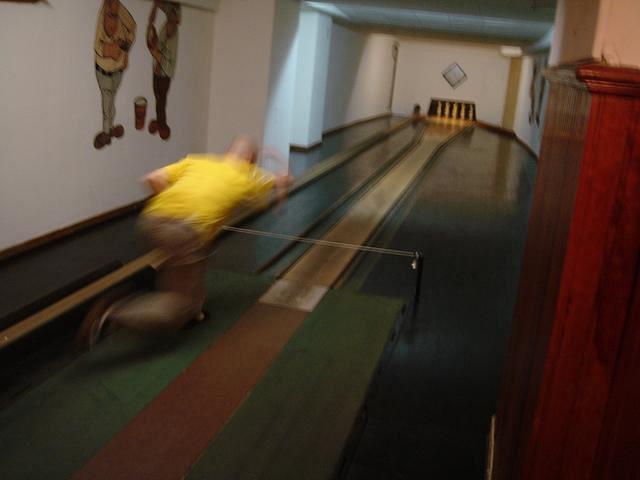 Marcus in Bowling Bar in Cologne, May 29, 2007