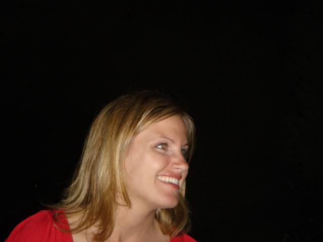 Melissa at Farewell Barbeque at University zu Koln, June 14, 2007