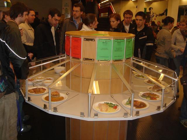 Mensa Cafeteria in Universitat zu Koln, May 16, 2007