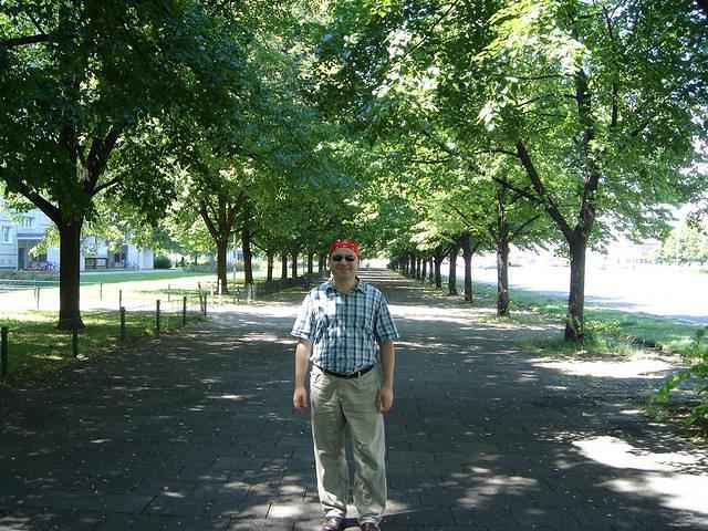 Near Karl-Marx-Allee in Berlin, June 10, 2007