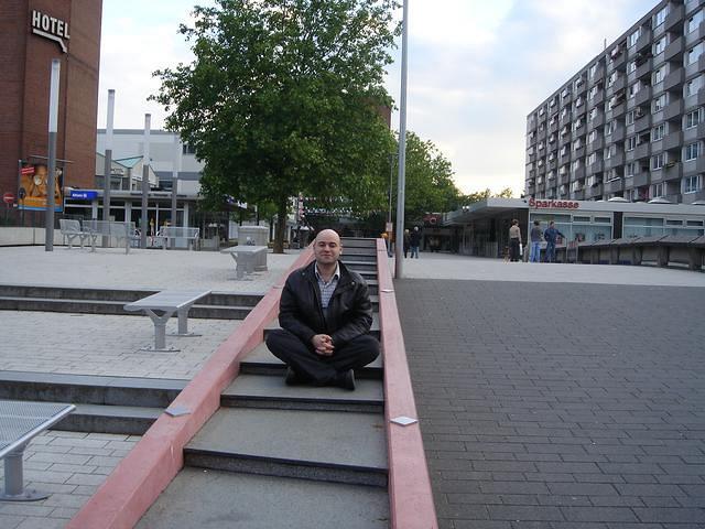 Near Train Station in Dusseldorf Garath, May 17, 2007