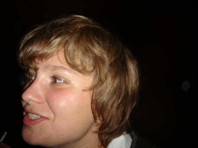 Olya at Farewell Barbeque at University zu Koln, June 14, 2007