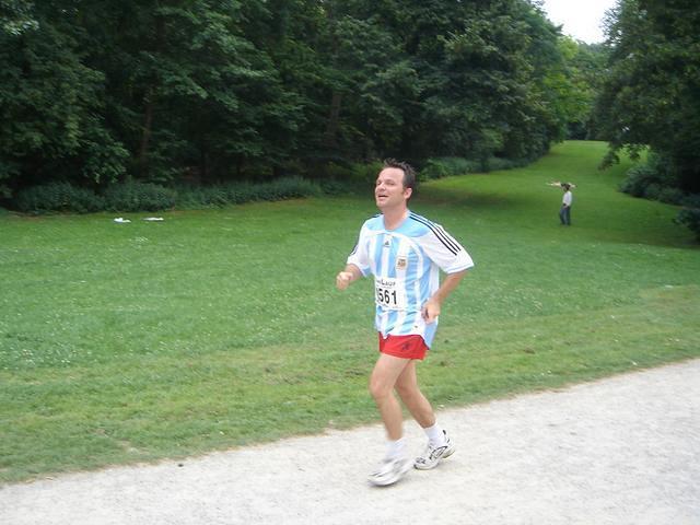 Pablo at University Run in Cologne, June 13, 2007