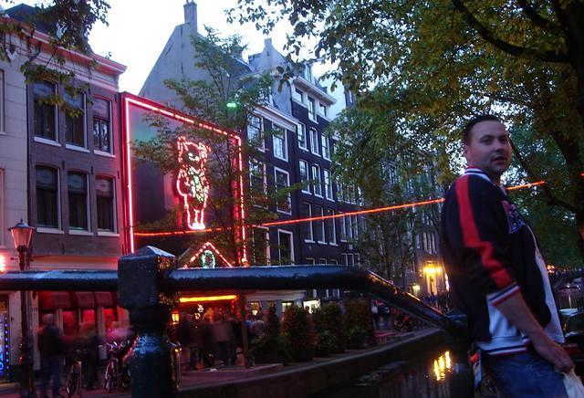 Red Lights District in Amsterdam, May 19, 2007