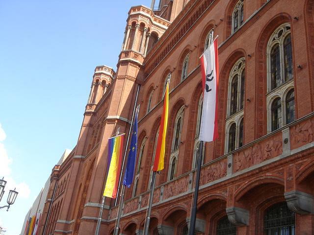 Rotes Rathaus in Berlin, June 10, 2007