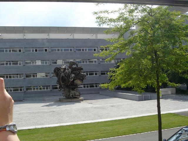 Scrap Metal Statue in Luxembourg, June 7, 2007