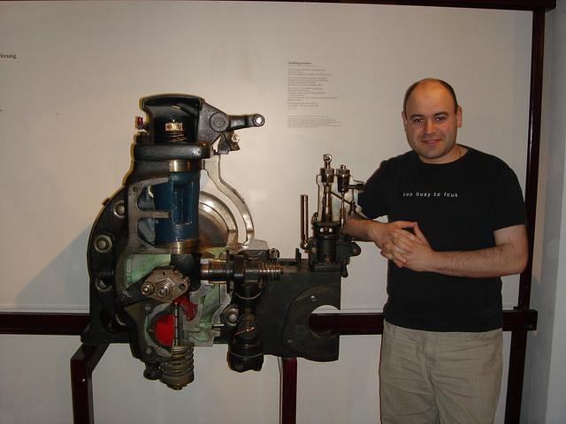 Ship Engine in Deutches Museum in Munich, May 27, 20076