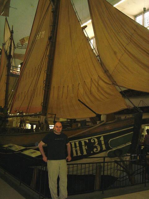 Ship in Deutches Museum in Munich, May 27, 2007