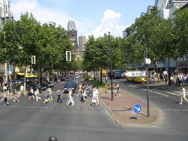 Street in Berlin, June 9, 2007