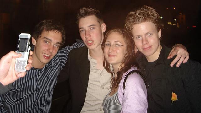 Students at the Universitat zu Koln, June 14, 2007