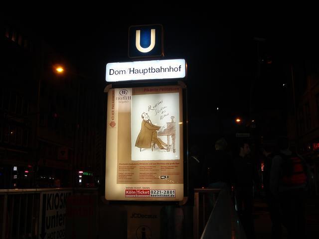 Underground near Dom in Cologne, May 18, 2007
