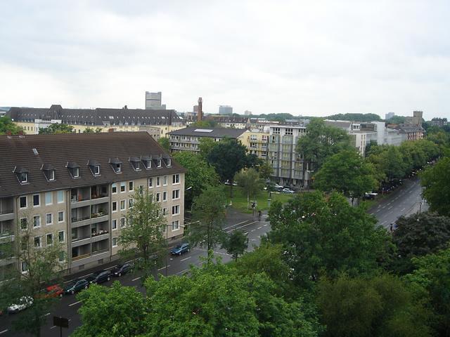 View from WiSo Building at Universitat zu Koln, May 29, 2007