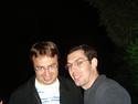 Adam and Lenny at Farewell Barbeque at University zu Koln, June 14, 2007