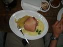 Boiled Pork Knuckle in Hofbrauhaus Restaurant in Munich, May 26, 2007