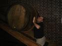 Holding a Barrel in Deutches Museum in Munich, May 27, 2007