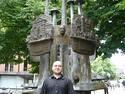 Monument to Marx in Dusseldorf, May 28, 2007