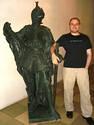Near Knight in Rezidenz Museum in Deutches Museum in Munich, May 27, 2007