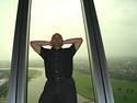 On the Top of TV Tower in Dusseldorf, May 29, 2007