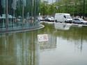 Pond Near Belgium Phone Company in Brussels, May 20, 2007