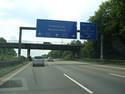 Signes on Autobahn from Cologne to Munich, May 26, 2007