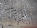 Writings on Dom Walls in Cologne, May 21, 2007