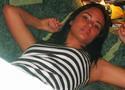 Girl in striped t-shirt
